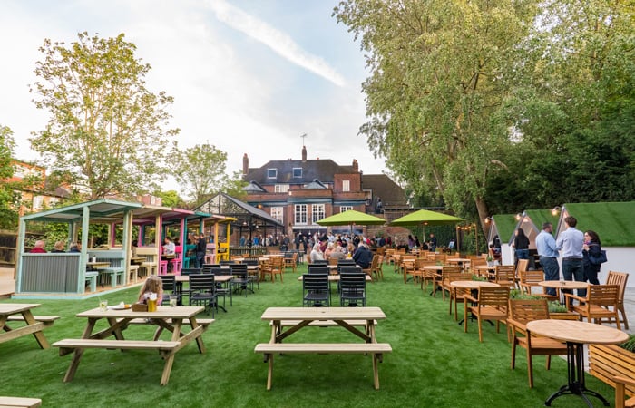Best Pubs With Beer Gardens In London Garden Bars Fuller S