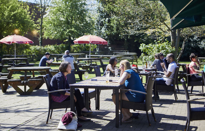 The Black Horse Greenford Beer Garden London