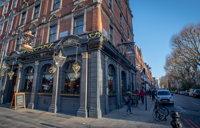 The Blackbird Ale and Pie House and Boutique Bed and Breakfast Hotel, Earl's Court, London