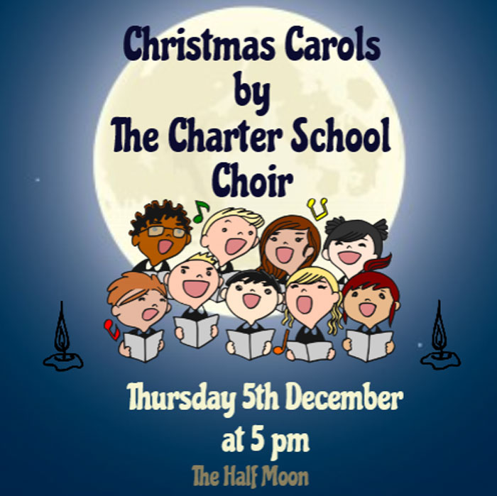 Christmas caroling at The Half Moon, Herne Hill