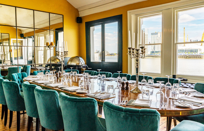 The best Christmas party venues in London - The Gun, Docklands