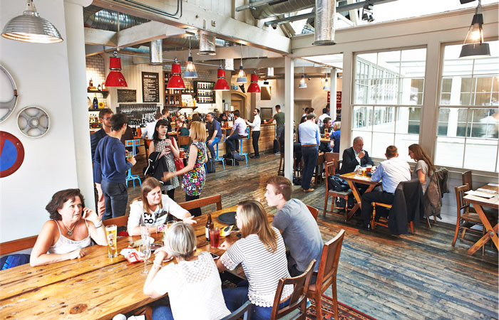 The best Christmas party venus in London for a corporate party - The parcel Yard, Kings Cross