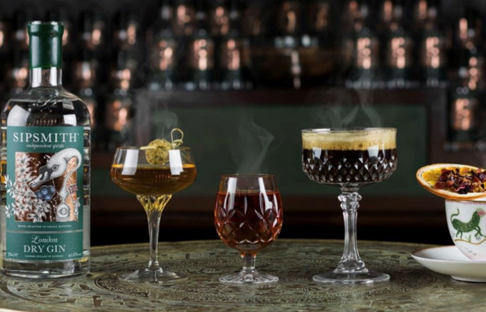 Victorian Hot Gin Bar pop-up at The Conductor in Farringdon, London