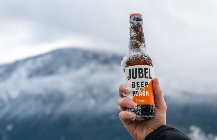 Jubel Ski Lodge pop-up apres bar at The Conductor in Farringdon, London