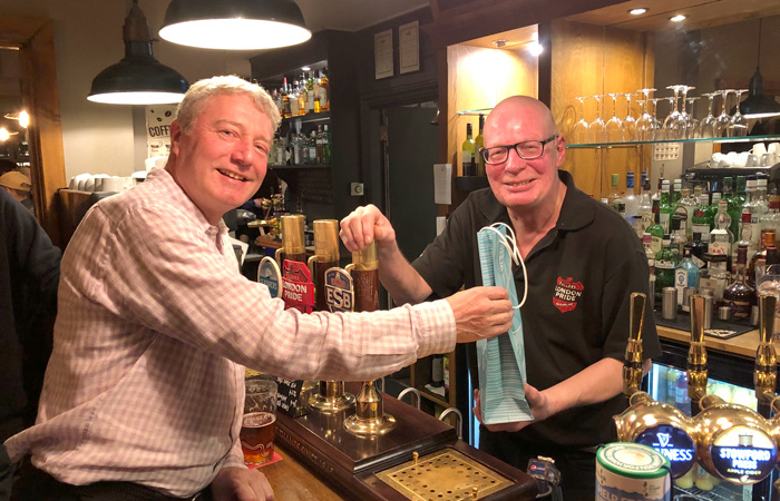 The Wych Elm Barman celebrates 35 years, pouring over a million pints