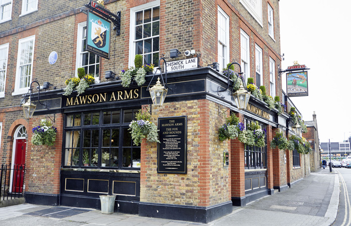 Where to get London's best fish and chips - The Mawson's Arms, Chiswick