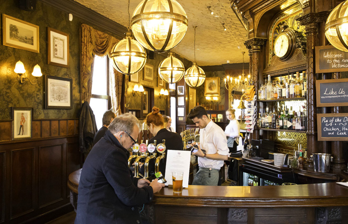 Where to get the best fish and chips in London - The Victoria, Paddington