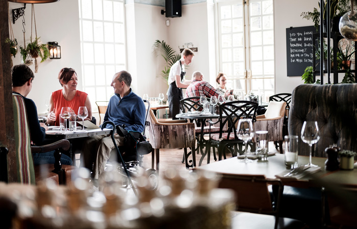 The Half Moon, Herne Hill, restaurant