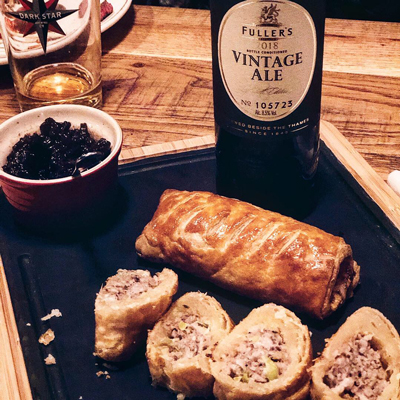the great sausage roll off competition entry the red lion Barnes