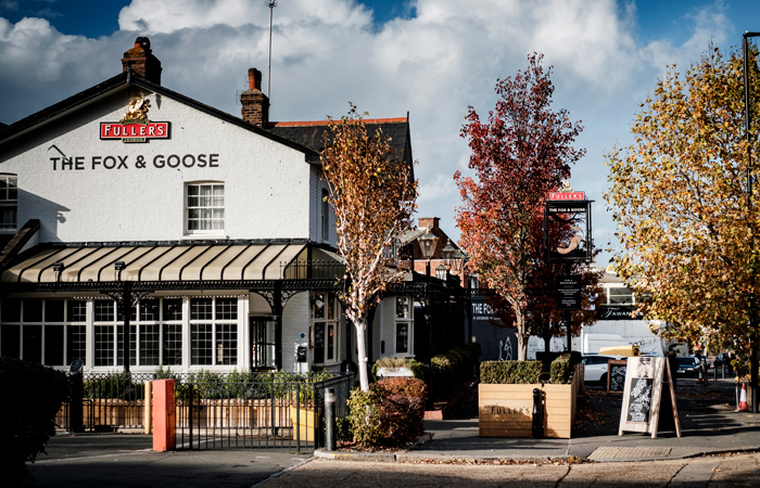 The Fox and Goose Hotel near Wembley Stadium London