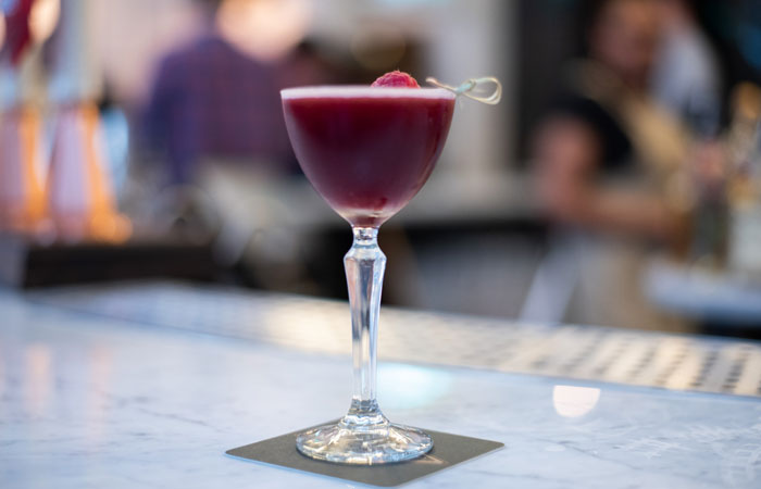 Signature cocktails from The Old Bank bar and restaurant on Northcote Road in Battersea