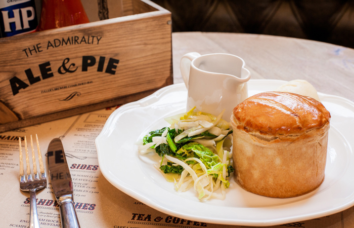 Best pies from The Admiralty London