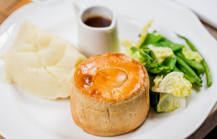 English pies from The Counting House, London