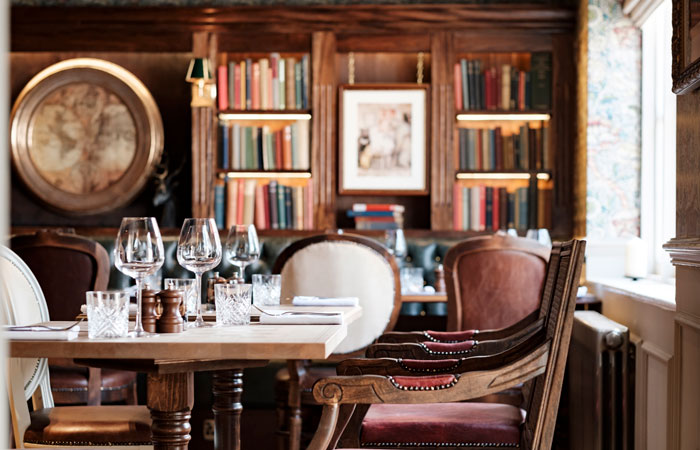 Dining at The Bear of Burton