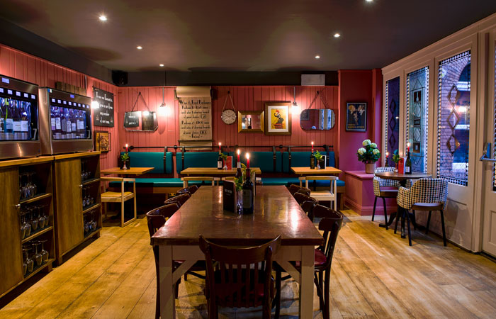 The Vintry Abchurch Yard City of London wine room