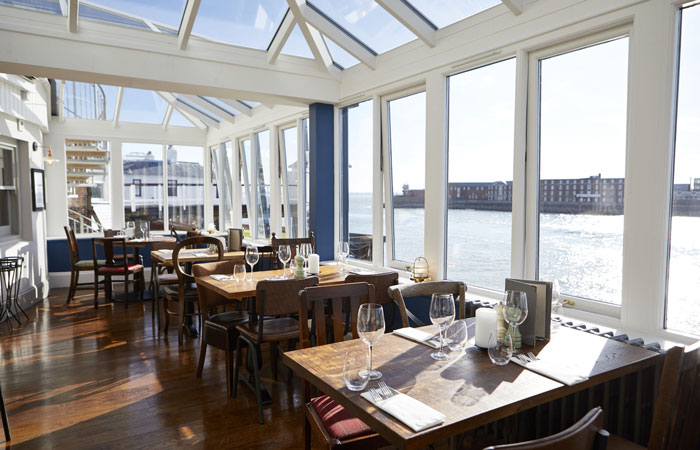 Winter wedding venue The Sill & West Portsmouth