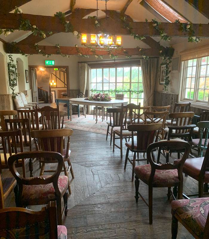 Rustic winter wedding venue Surrey - The Mill at Elstead