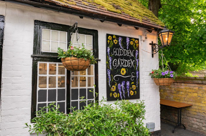 Bull Inn Garden
