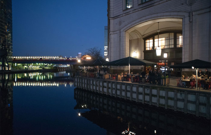 The Merchant pub on the Thames