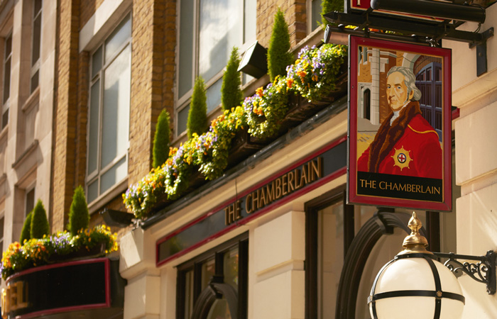 Best pubs to watch the Rugby World Cup The Chamberlain Hotel, City of London