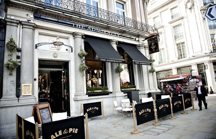 Pubs to watch the Rugby World Cup in London, The Admiralty