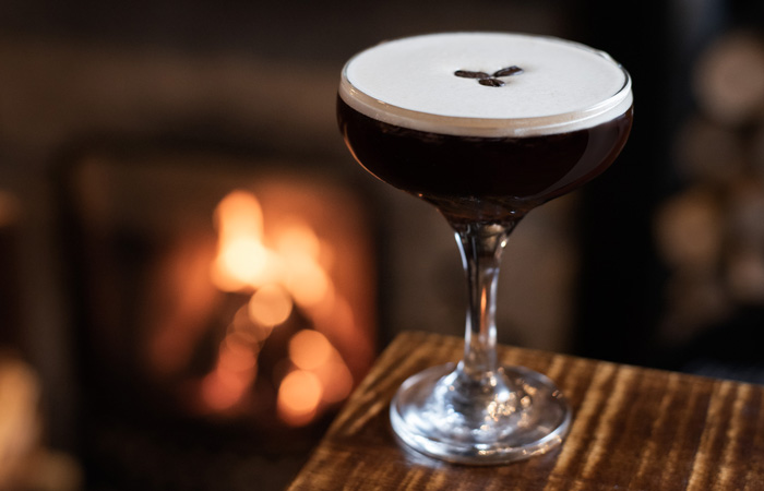 Espresso Martini from The Ship Inn pub and restaurant in Langstone, Havant.