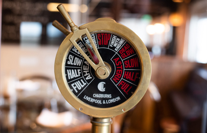 Decor at The Ship Inn pub and restaurant in Langstone, Havant.
