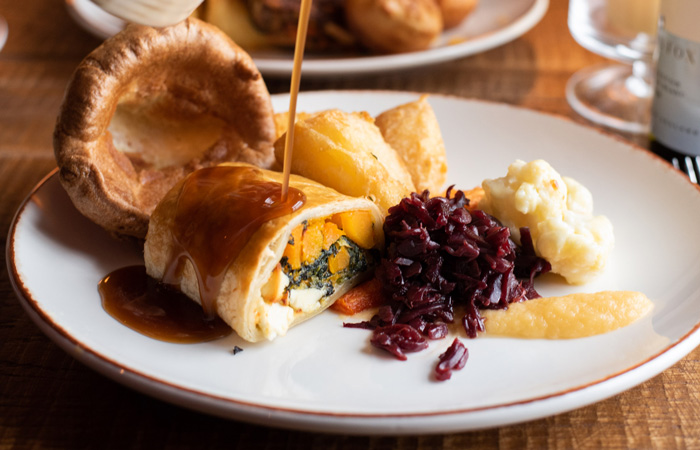 Traditional Sunday roasts at The Ship Inn pub and restaurant in Langstone, Havant.