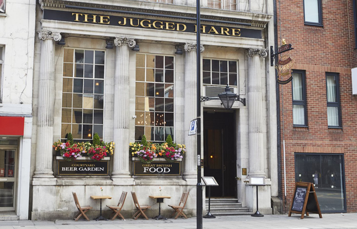 Best pub near Victoria Station, The Jugged Hare
