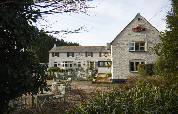 pub wedding venue the five bells bedfordshire