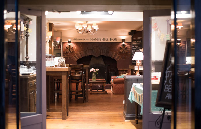 Best Hampshire pubs with fireplaces - The Hampshire Hog