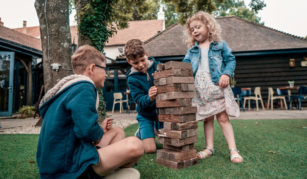 Child friendly pubs with play areas